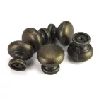 Fém bútorgomb 1,75cm x 1,85cm