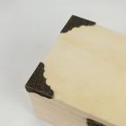 Fém sarokvédő 4,1cm x 4,1cm x 1,2cm