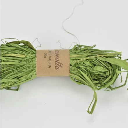Raffia zöld 20 gramm