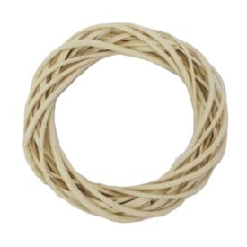 Vesszőkoszorú krém 25cm Vesszőkoszorú krém 25cm