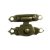 Fém csat szimpla bronz színű 1,5cm x 2,5cm