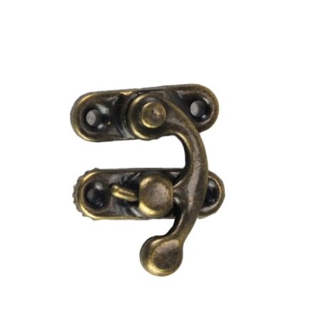 Fém csat bronz színű 2,8cm x 2,2cm