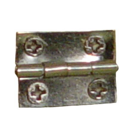 Zsanér ezüst színű kicsi 1,3cm x 1,8cm 2db/csomag