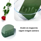 Vizes oázis, tűzőhab tégla 