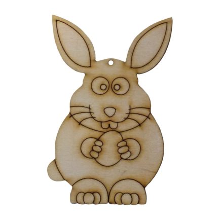 Natúr fa - Funny bunny nyuszi 10cm