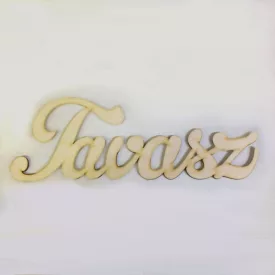 Fa felirat "Tavasz" 15cm x 5cm