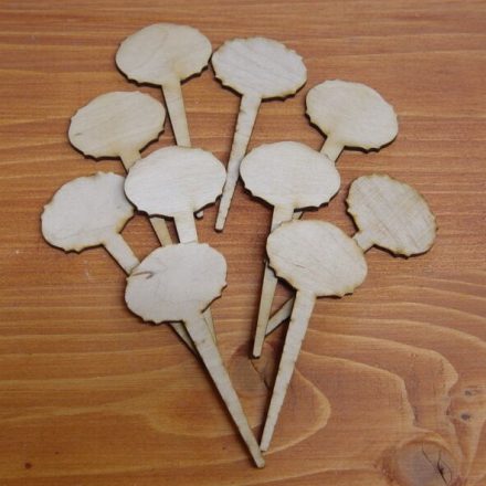 Beszúrós fa tábla 4cm x 9cm