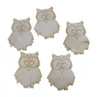 Fa figura - Bagoly 10cm x 7cm