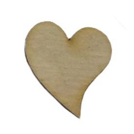 Fa francia szív 2,7cm x 2,5cm Fa francia szív 2,7cm x 2,5cm