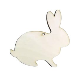 Natúr fa nyúl 10cm lyukkal Natúr fa nyúl 10cm lyukkal