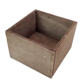 Dekoláda rusztikus kocka 11x11cm mag: 8cm Dekoláda rusztikus kocka 11x11cm mag: 8cm