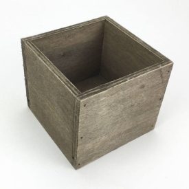 Rusztikus kocka formájú dekorláda  9cm x 9cm x 8cm Rusztikus kocka formájú dekorláda  9cm x 9cm x 8cm