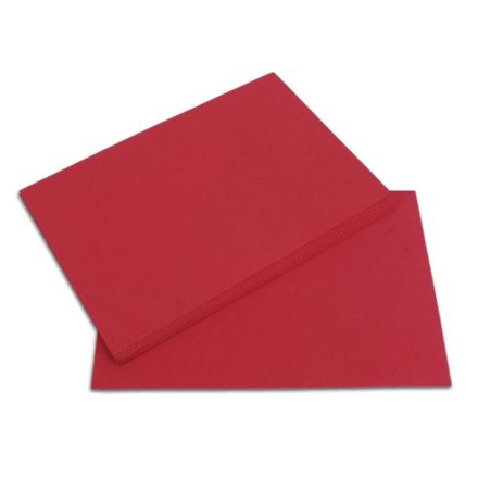 Dekorgumi piros 2mm 10db/csomag