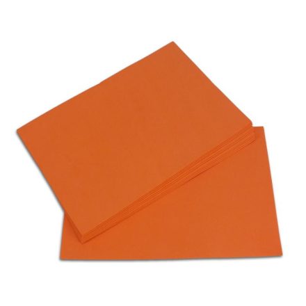 Dekorgumi narancs 2mm 10db/csomag