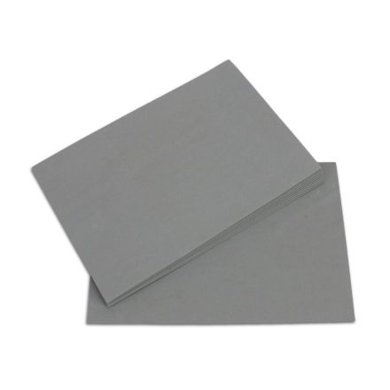 Dekorgumi szürke 2mm 10db/csomag