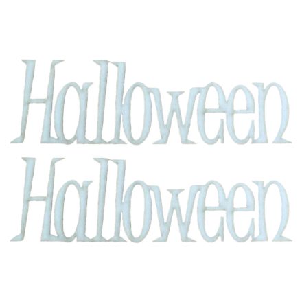 "Halloween" felirat nyomtatott 2db/csomag