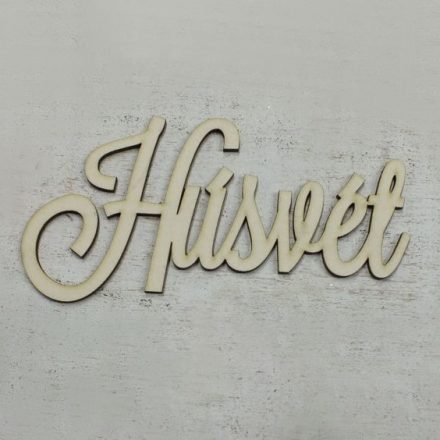 Fa felirat "Húsvét" 15cm x 7,5cm