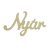 Fa "Nyár" felirat 10cm x 5,5cm 5db/csomag