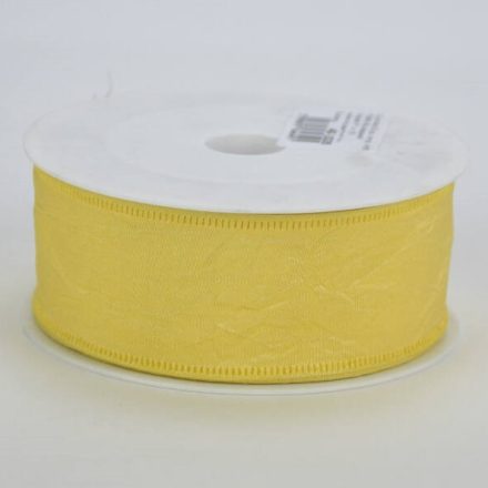 Törtmintás szalag - sárga 3,8cm x 9m