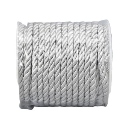 Sodrott zsinór ezüst 5mm x 18m