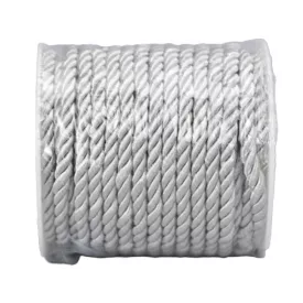 Sodrott zsinór 5mm vastag - ezüst MÉTER
