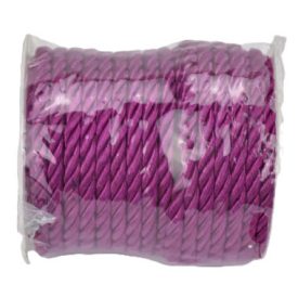 Sodrott zsinór 5mm vastag - ciklámen MÉTER Sodrott zsinór 5mm vastag - ciklámen MÉTER