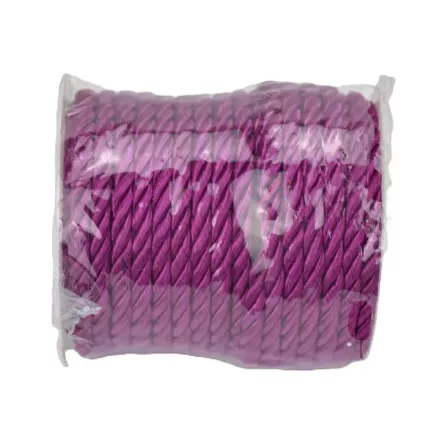 Sodrott zsinór 5mm vastag - ciklámen MÉTER