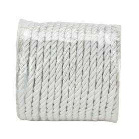 Sodrott zsinór 5mm vastag - fehér MÉTER Sodrott zsinór 5mm vastag - fehér MÉTER