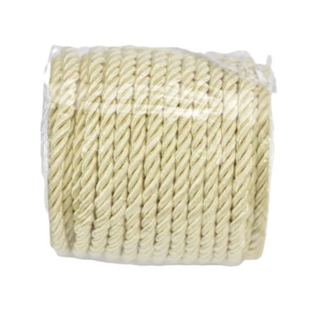 Sodrott zsinór krém 5mm x 18m