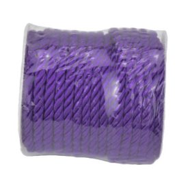 Sodrott zsinór 5mm vastag - lila MÉTER Sodrott zsinór 5mm vastag - lila MÉTER