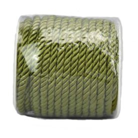 Sodrott zsinór 5mm vastag - oliva MÉTER Sodrott zsinór 5mm vastag - oliva MÉTER