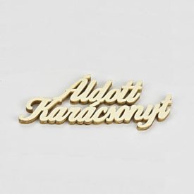 Fa felirat "Áldott Karácsonyt' 10cm natúr Fa felirat "Áldott Karácsonyt' 10cm natúr