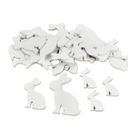 Fa nyuszi csomag 30db/cs. krém Fa nyuszi csomag 30db/cs. krém