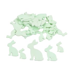 Fa nyuszi csomag 30db/cs. menta Fa nyuszi csomag 30db/cs. menta