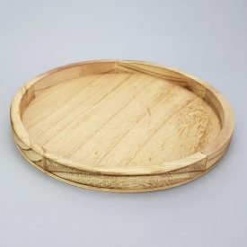 Fa tálca 26cm barna Fa tálca 26cm barna