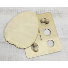 Fa tojás formájú húsvéti tojástartó