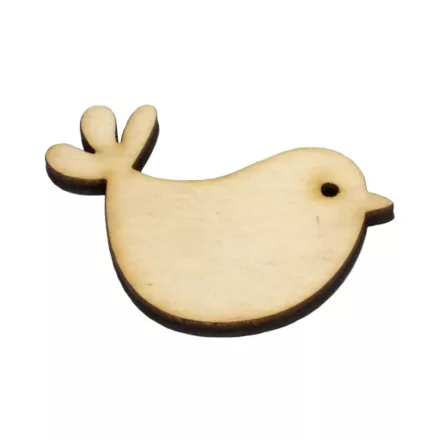 Fa figura - Kis madár 4cm x 5cm