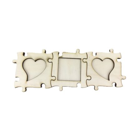 Natúr fa - Puzzle képkeret 3db puzzle darabka