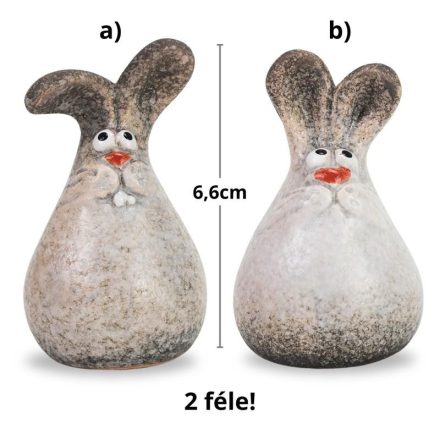 Pufi nyuszi kerámia 2 féle (a minta nem választható)