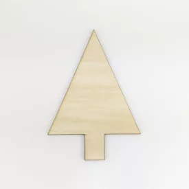 Natúr fa - Fenyő alap - 18cm