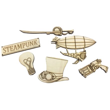 Natúr fa - STEAMPUNK csomag 6db/csomag