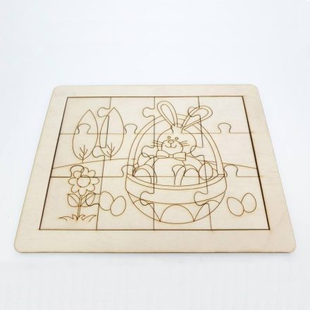 Natúr fa nyuszis puzzle