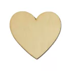 Fa szív 7cm