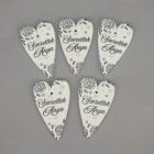 Nyomtatott fa tábla - Szeretlek  Anya 6cm