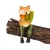 Lógólábú róka figura 9,3cm