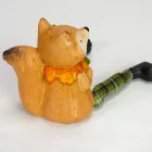 Lógólábú róka figura 9,3cm
