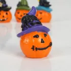 Halloween tök figurák kalapban 4 darabos csomag