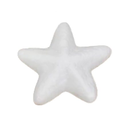 Polisztirol csillag  4,5cm 10db/csomag