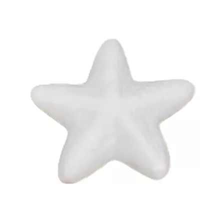 Polisztirol csillag  4,5cm 10db/csomag