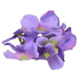 Hortenzia fej 5cm lila Hortenzia fej 5cm lila